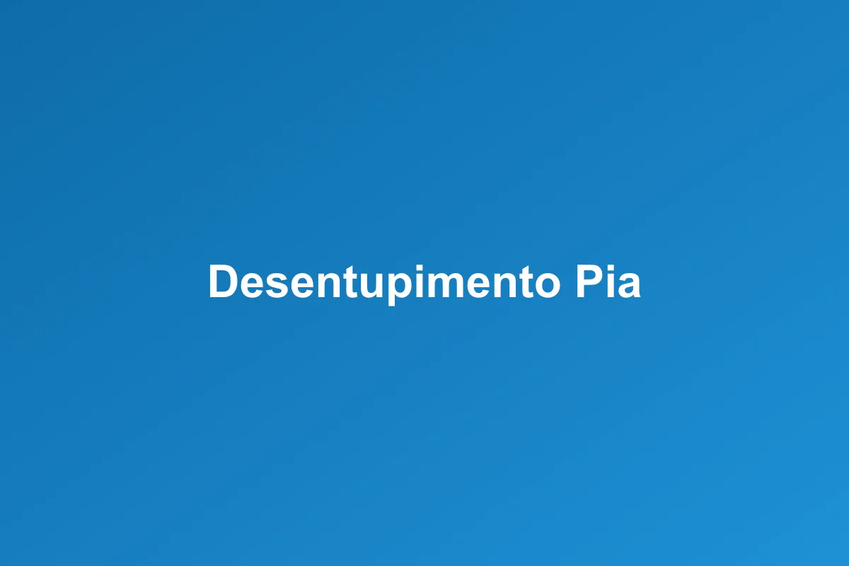 Desentupimento profissional em Rio Grande